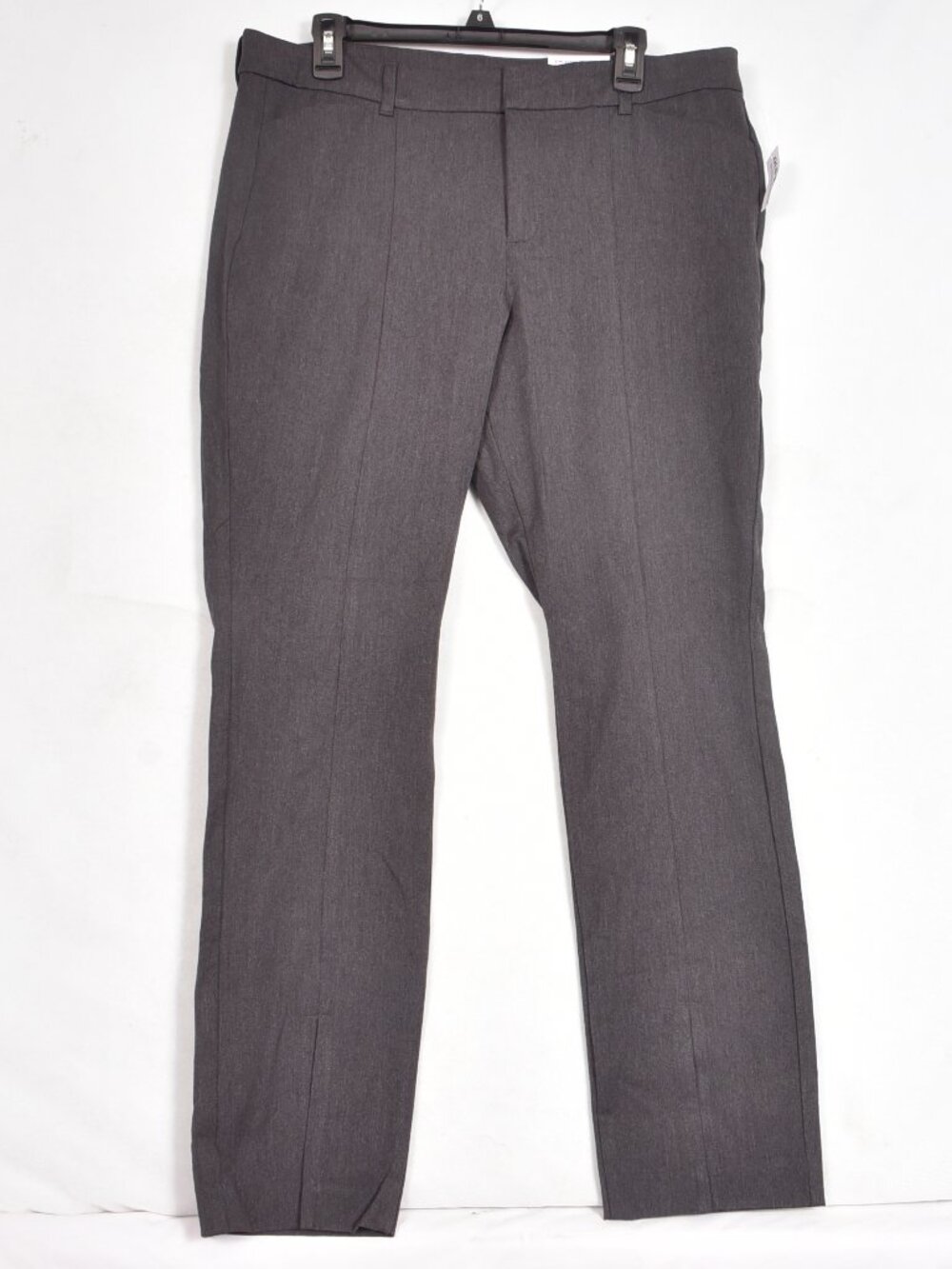 Old Navy Women's High Rise Pixie Split Hem Grey Pants NWT Size 16